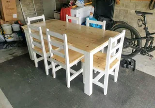 Table and chairs