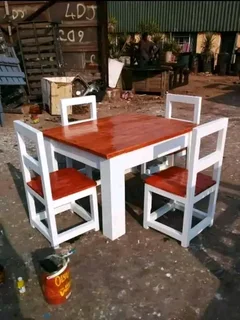 Table and chairs