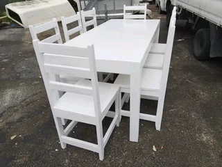 Table and chairs