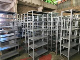 Angle Shelving new powder coated