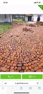 CLAY HALF BRICKS