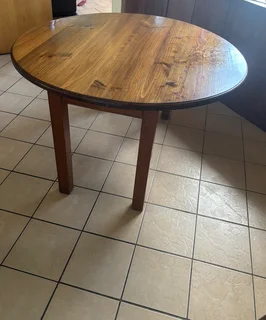 Round wooden table for sale