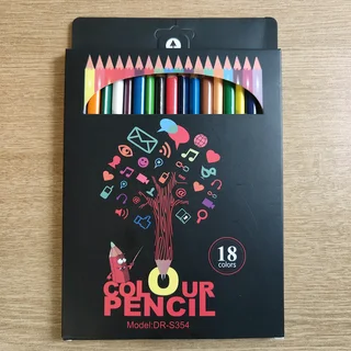 Colour Pencil set of 18 colors
