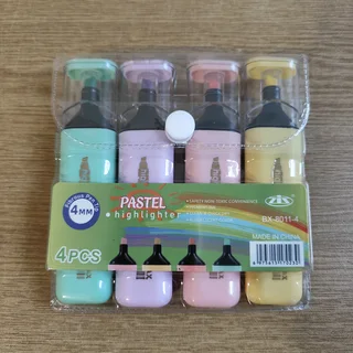 Pastel Highlighter pack 4pcs