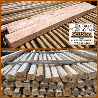 Railway Sleepers , Dunnage , Poles