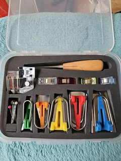 Bias binding set for sewing