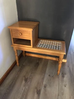 Vintage Telephone stand/ chair