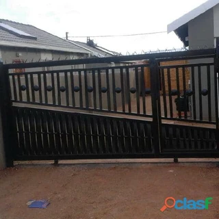 Steel Gates Designs & Manufacturers Pretoria, Centurion, Midrand  0825064115
