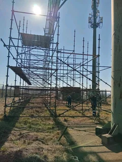 Scaffolding services.