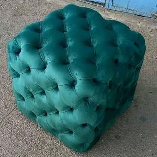 Round and rectangular ottomans