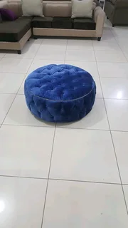 Round and rectangular ottomans