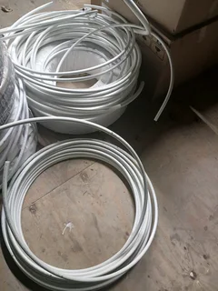 Plumbing white pipes Al.Pex