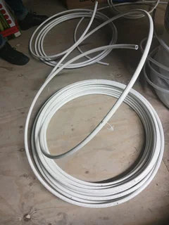 Plumbing white pipes Al.Pex