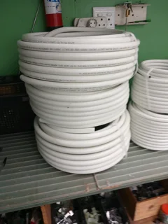 Plumbing white pex pipes