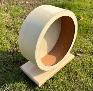 Wooden Hamster Wheel