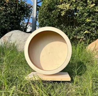 Wooden Hamster Wheel