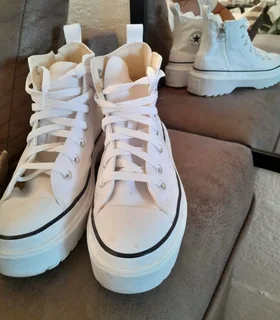 Converse Chunk Taylor All Star Lugged Lift Platform Size 5