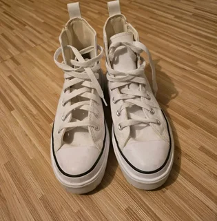 Converse Chunk Taylor All Star Lugged Lift Platform Size 5