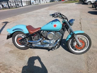 Yamaha Xvs1100 Dragstar 2003 Model Stripping For Spares At The Motorcycle Graveyard Knysna