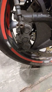 YAMAHA R1 2007 RH SIDE FRONT BRAKE CALIPER  FORSALE AT THE MOTORCYCLE GAVEYARD KNYSNA