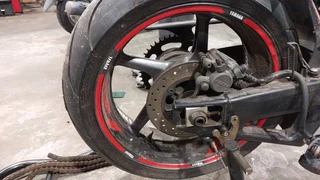 Yamaha R1 2007 Rear Disc & And Rear Rim Forsale At The Motorcycle Gaveyard Knysna