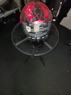 VR1 RED OFFROAD HELMETS FORSALE AT The Motorcycle Graveyard KNYSNA BRANCH