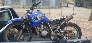 Xtz125 Stripping For Parts At The Motorcycle Graveyard Knysna Branch