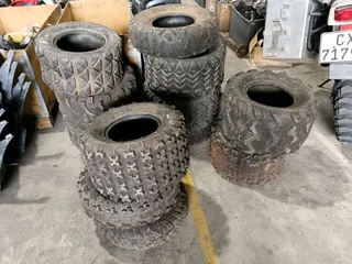 QUAD TYRES FORSALE AT THE MOTORCYCLE GRAVEYARD