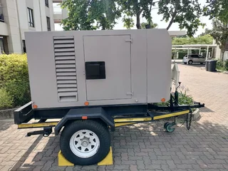 FOR SALE: 40kVA 3-Phase Mitsubishi Diesel Generator (on Mobile Trailer)