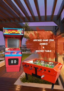 Coin Operated Soccer Table & Arcade Game