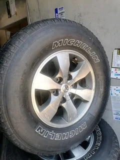 Toyota Hilux 16&#34; Mag Rims (with Used Tyres)