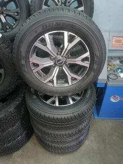 Isuzu Next Gen 18&#34; Mag Rims (with New Tyres)