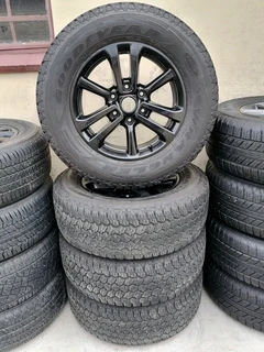 Isuzu Xrider 17inch Mag Rims (with Used Tyres)