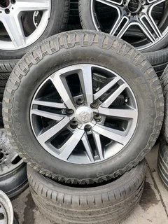 Toyota Hilux Dakar Gd6 18 Mag Rim (with Used Tyres)