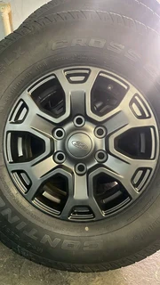 Ford Ranger 16&#34; Mag Rims (with Used Tyres)