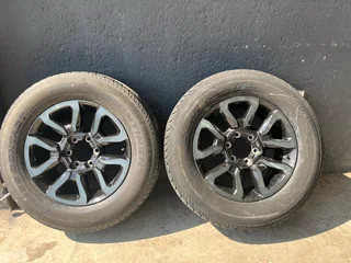 Toyota Hilux Rs 18” Mag Rims (With Used Tyres)