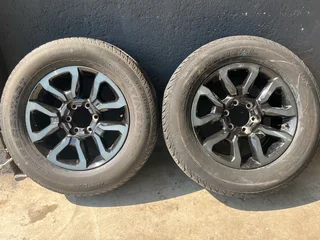 Toyota Hilux Rs 18” Mag Rims (With Used Tyres)