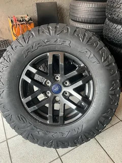 Ford Raptor 17” Mag Rims (With Used Tyres)