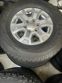 Ford Ranger 16 Mag Rims (With Used Tyres)