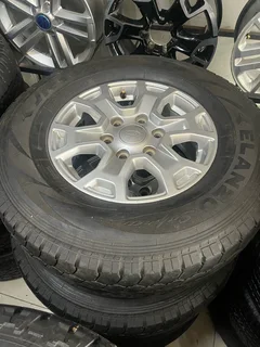 Ford Ranger 16 Mag Rims (With Used Tyres)