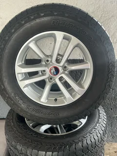 Isuzu 17” Mag Rims (With Used Tyres)