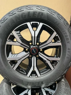 Isuzu 18” Mag Rims (With Used Tyres)