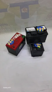 Reconditioned car battery with 3 month warranty