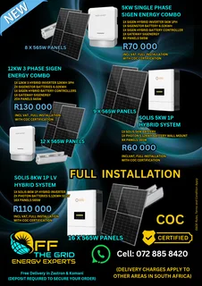Solar Panel Systems Combo Deals