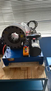 Hydraulic hose crimping machines.