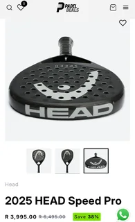 Head Speed Pro 2025 padel racket