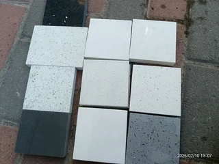 Granite and quartz countertops