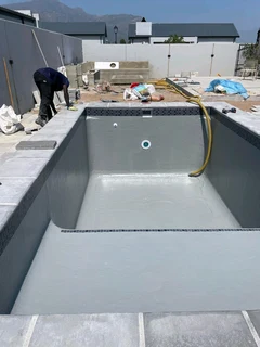 Build in and fiberglass pools installation
