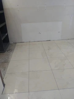 Tiling, cladding, painting and ceiling