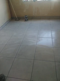 Tiling, cladding, painting and ceiling